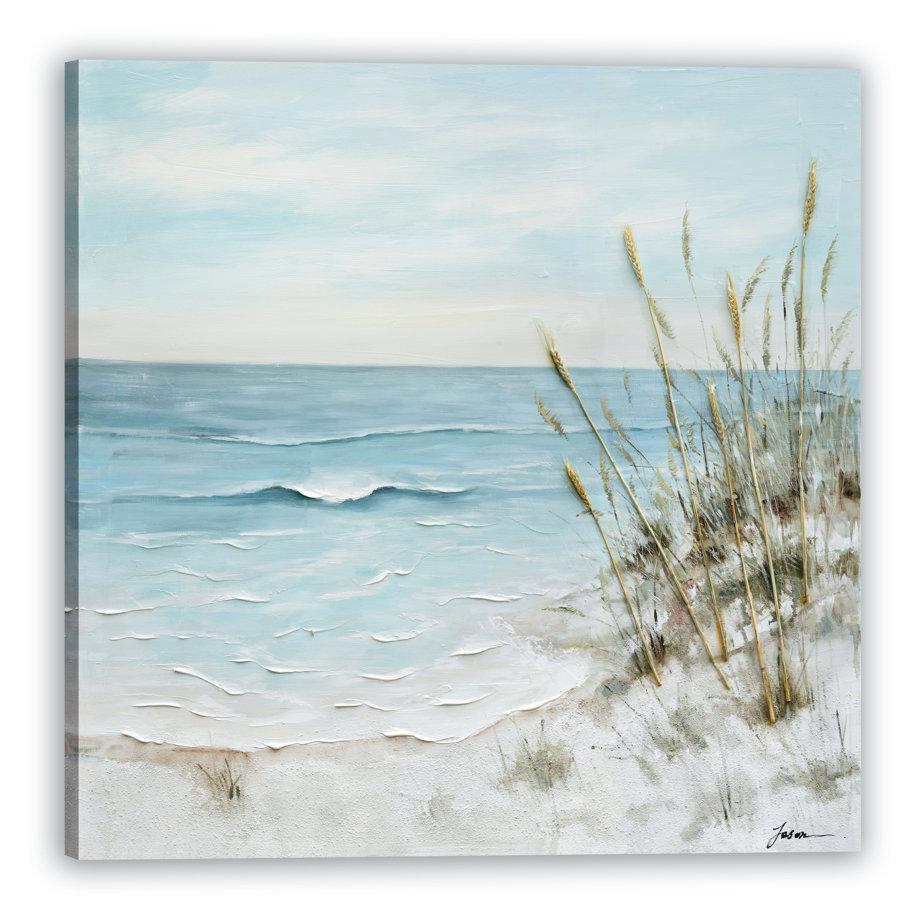 Seascape - Wrapped Canvas Painting Print